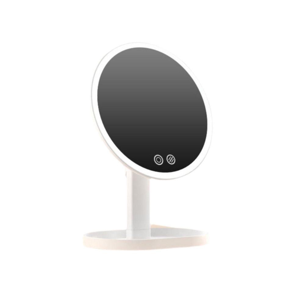 Tricolor Light Makeup Mirror with LED Light Removable Portable Cosmetic Mirror  Home