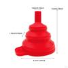 Collapsible Silicone Kitchen Funnel Kit