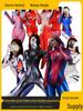 Halloween Daji Cosplay Costume: Women's Black Spiderman Bodysuit, Asuka Overwatch Outfit