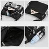 Women Elephant Print Crossbody Bag Multi Pocket Shoulder Bag Large Capacity Lightweight Travel Messenger Purse Zipper Handbag