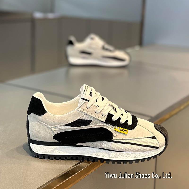 Tênis de Moda Masculino Verão 2025 Cano Baixo com Cadarço: Sapatos Casuais Confortáveis, Leves, Modernos e Simples