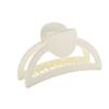 Cream Color Plate Hairpin Candy Color Hairpin Cute Plate Hairpin Shark Clip Female Headdress