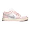 Jordan Air Jordan 1 Low Top Skateboard-Schuhe Damen Gold Rosa DC0774-162(Team1114-)