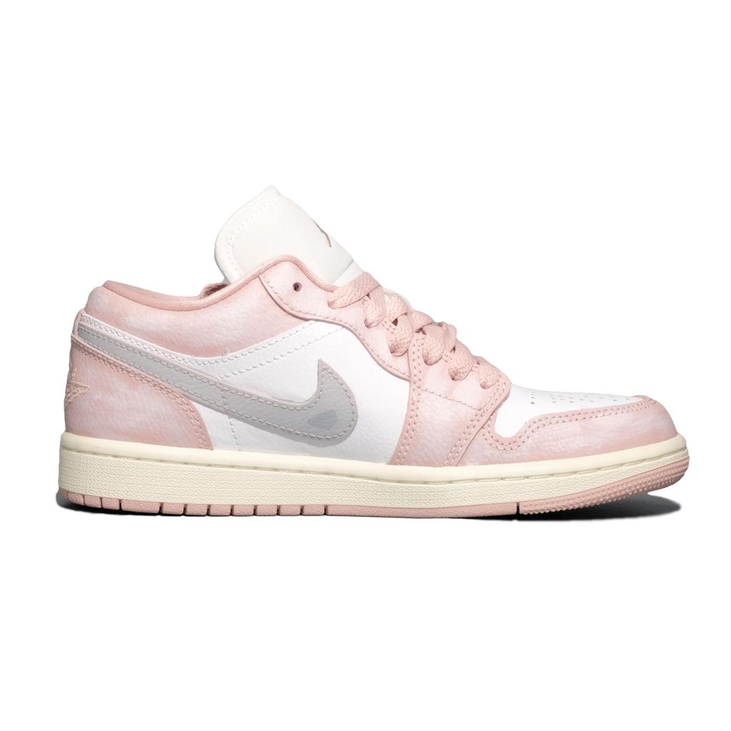 Jordan Air Jordan 1 Low Top Skateboard-Schuhe Damen Gold Rosa DC0774-162(Team1114-)