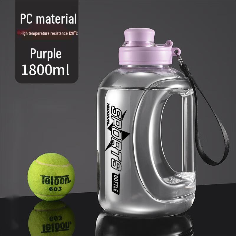 Large Capacity Plastic Sports Water Bottle