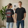 Backprint Men T-Shirts I Have Made A Nightmare I Was Left Humor Tees Short Sleeve France T Shir