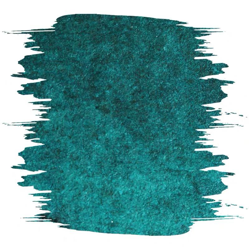 Diamine Shimmering Fountain Pen Ink - Beijing Hangzhou Blue, Non-Gold, 15ml, Popular Colors Collection.