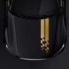 2PCS Universal Hood Sports Long Striped Plaid Car Stickers Auto Cover Scratches Vinyl Waterproof Decals Tuning Car Accessories