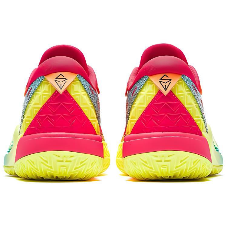 Anta Men Shock Wave 6 Jazz Red Fluorescent Yellow Blue 112431106Q-1