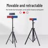 Dual-Sided Solar LED Red Blue Strobe Traffic Signal Light for Intersections