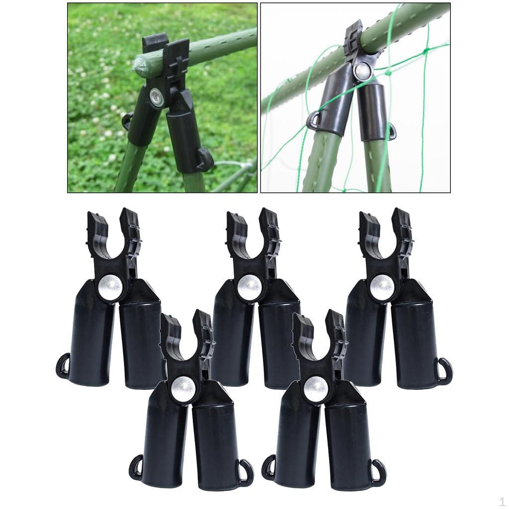 5 Pack Connecting Joint/ for Gardening Stakes PP Fixing Connector Climbing