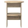 Side Cabinet In Sonoma Oak Finish Ø40 X 50 Cm Engineered Wood