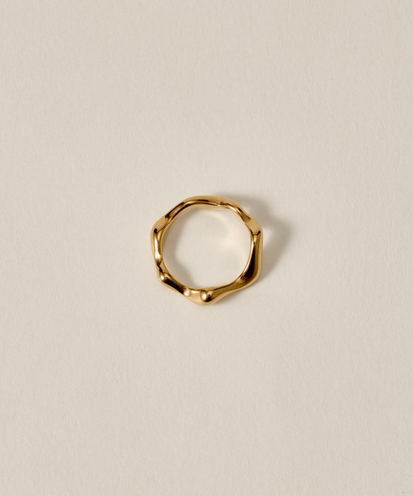 Novice Tokyo Lava Pinky Ring [Stainless] / Gold