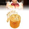 13PCS Zinc Alloy Kitchen Utensil Set European Fruit Plate Set Flatware Dinnerware Set  For Steaks