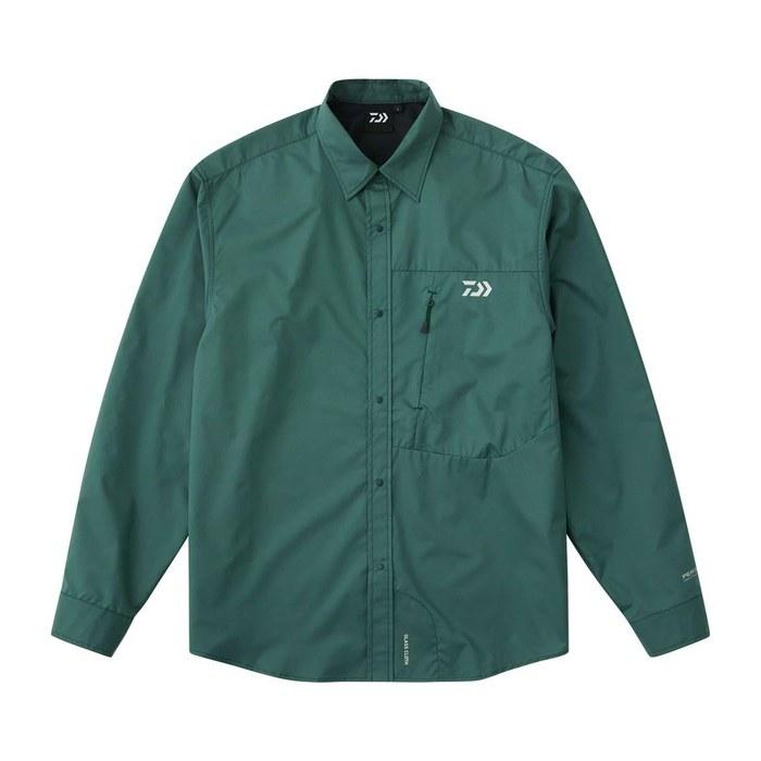 [Daiwa] Pertex Long Sleeve Shirt DE-5126 Dark Green L