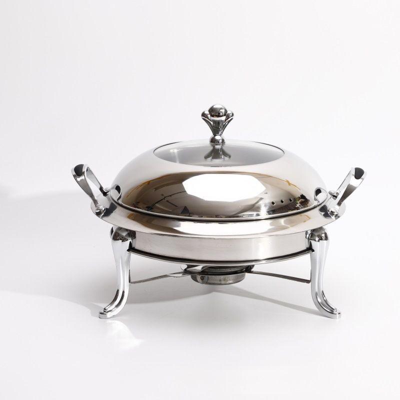 

Набор подносов для подогрева блюд Chafing Dish, супниц, сервировочных подносов для фуршета, 2,5 л / 3 л, новый, из нержавеющей стали 18cm серебряный