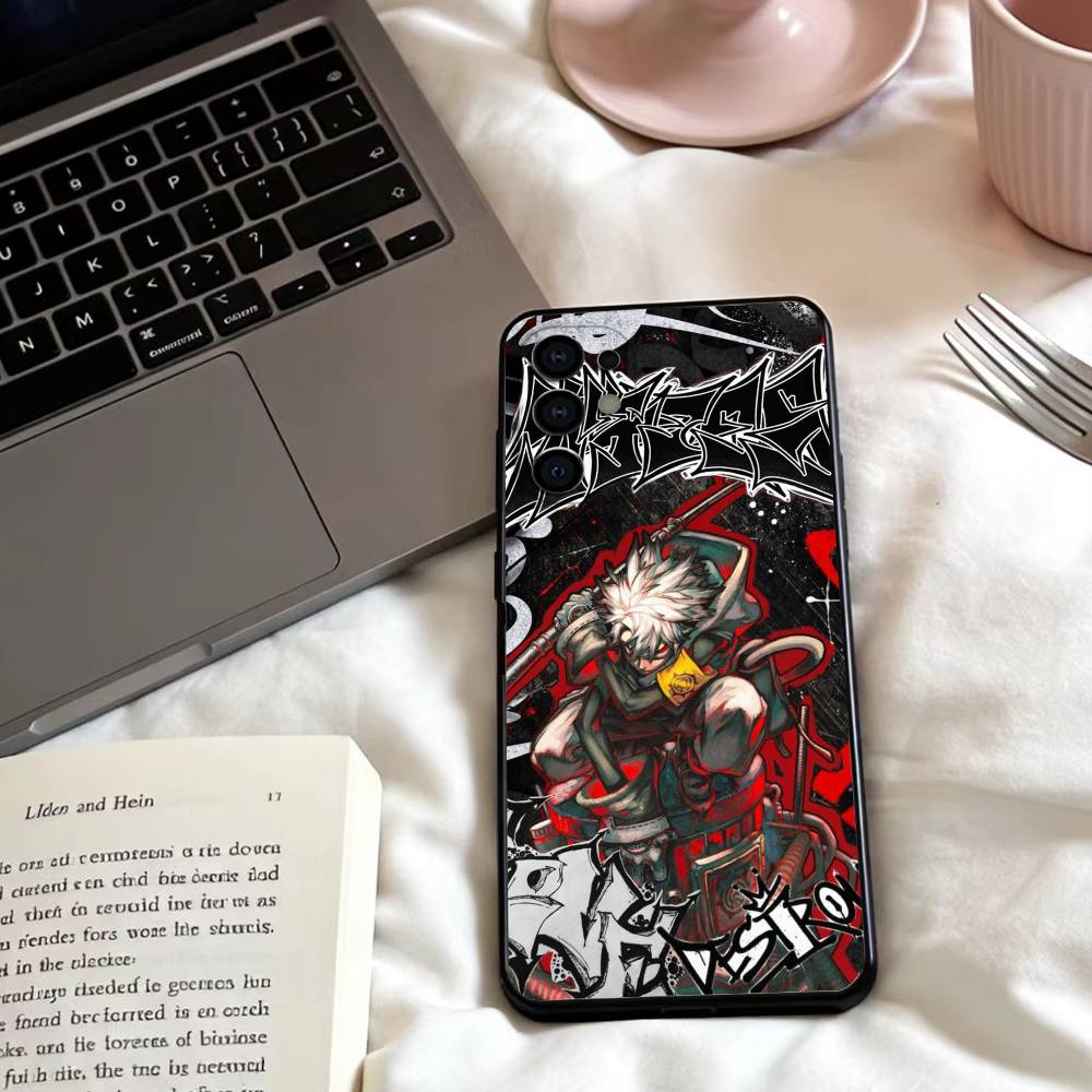 Anime G-Gachiakuta S  Phone Case For Samsung S25,24,23,22,30,21,10,9,Ultra,Plus,Lite,FE,4,5 G Soft Black Case