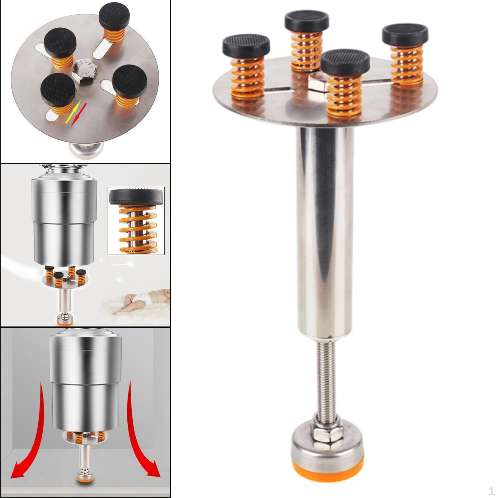 

Опорная полка для измельчителя мусора, противоскользящая, простая установка, кухонная деталь для измельчителя, пружина Height 18cm to 27cm