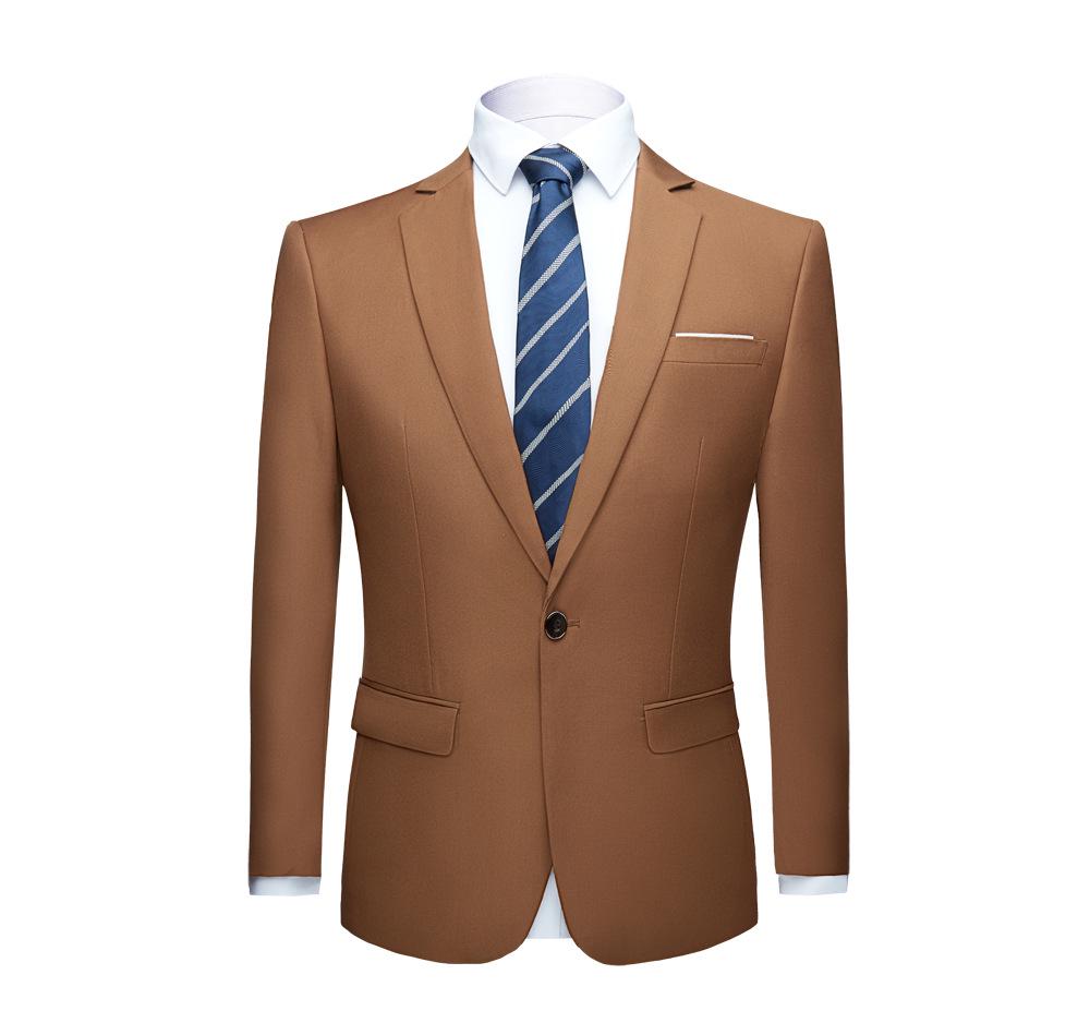 Men's Slim Fit Casual Blazer - Business & Groomsman Jacket