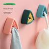 Punch-Free Self-Adhesive Towel & Dishcloth Rack for Kitchen & Bathroom Storage