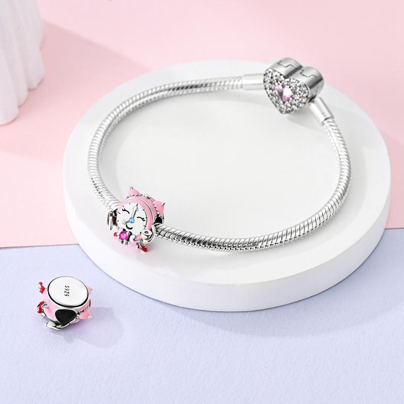 New Copper Alarm Clock Camera Frog Camera Vacation Charms Beads Fit 3Mm Original Bracelets Diy Jewelry Birthday Gift