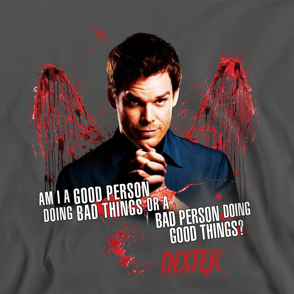 Dexter Unisex Adult Good Bad Sweatshirt
