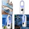 Mini Desktop Cooler Usb Rechargeable Fan With Mist Spray For Office And Home Use