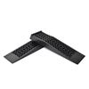 Portable Anti-Slip Rubber Ramp for Vehicle Lift & Oil Changes
