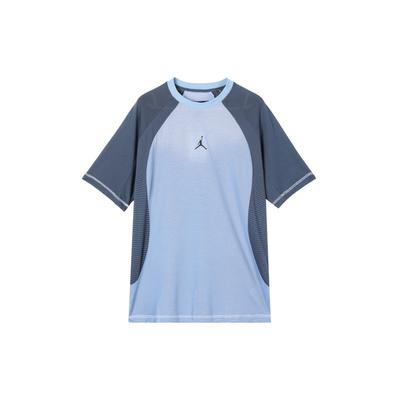 Dri-FIT ADV Sport Kontrastlogo Schnelltrocknendes Kurzarm-T-Shirt Herren Oberteile Hell-Teal-Blau DZ0576-425