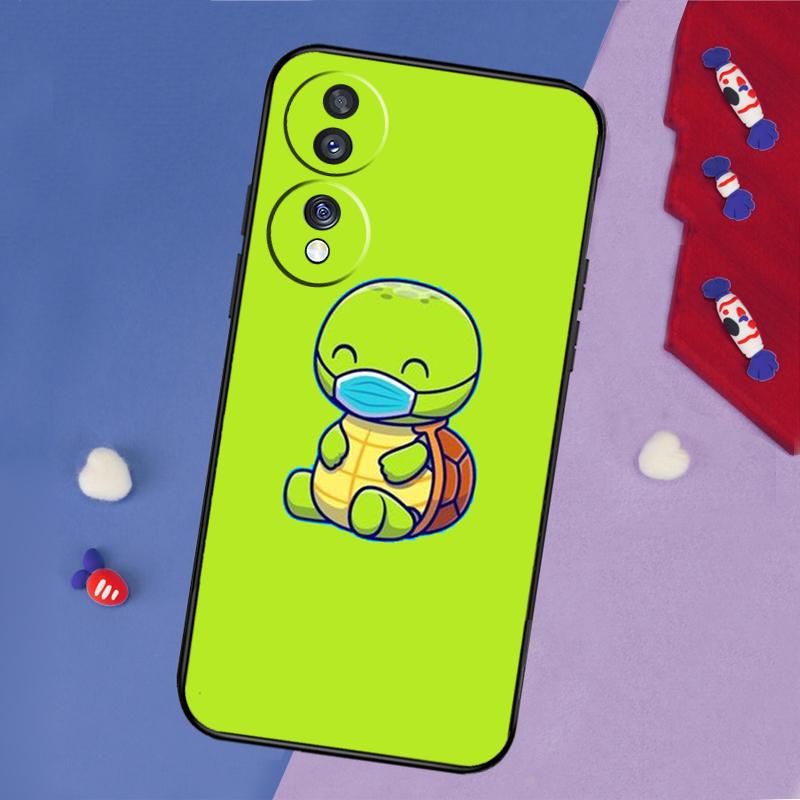 Cartoon Sea Turtle Tortoise Case For Honor Magic 7 5 6 Lite Honor X9b X9a X8b X8a X8 X9 X9c 50 70 90 Lite 200 Pro Cover