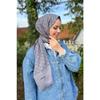Elegance Monogram Shawl - 1090100-913 - Smoked