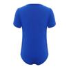 Maillot Adaptativo para Niño con Botones en la Entrepierna Cuello Redondo Manga Corta Color Sólido