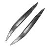A90Q-Eyebrow Cover Trim For Car Headlights For BMW X6 E71 2008-2014 Car Headlight Eyelids Lids Lamp Replacement Parts