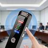 Voice Activated Recorder Type-C Rechargeable Audio Recorder with 7-Level Adjustable Voices Control for Lectures Meetings
