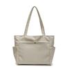 Large-capacity Bag Women's New Simple Casual Shoulder Bag Texture College Student Class Commuting Tote Bag