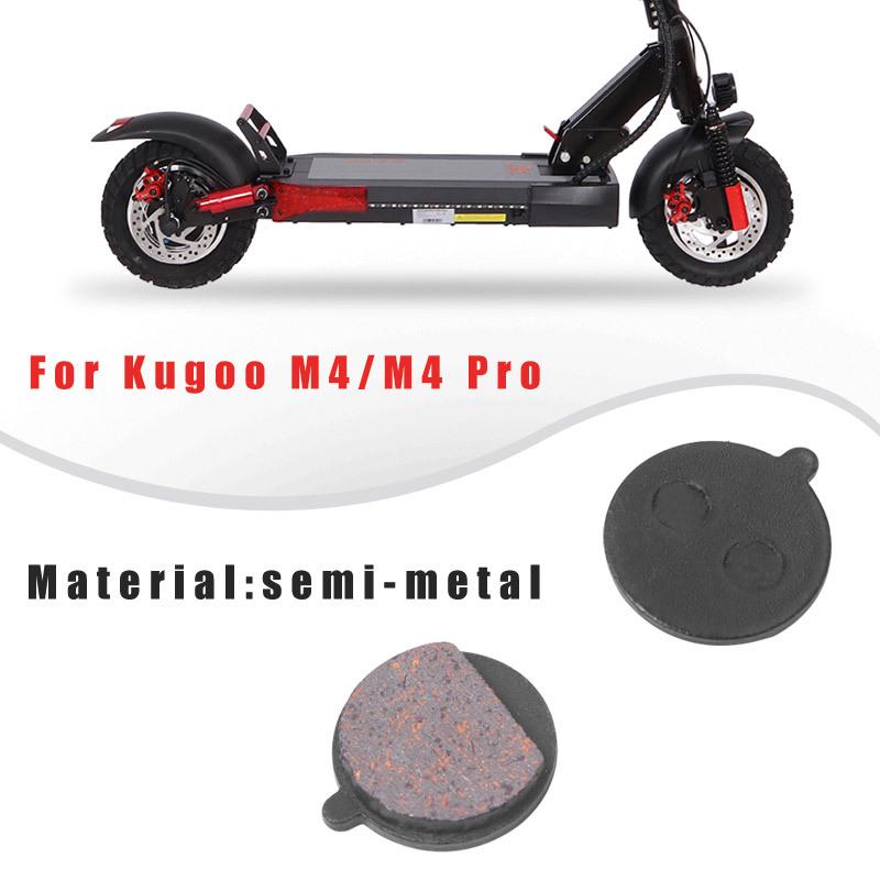 All-Metal Wear-Resistant Disc Brake Pads for KUGOO M4 PRO Electric Scooter