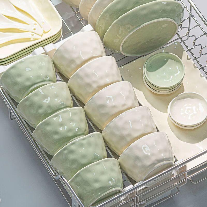 Nordic Cream Style Ceramic Dinnerware Set