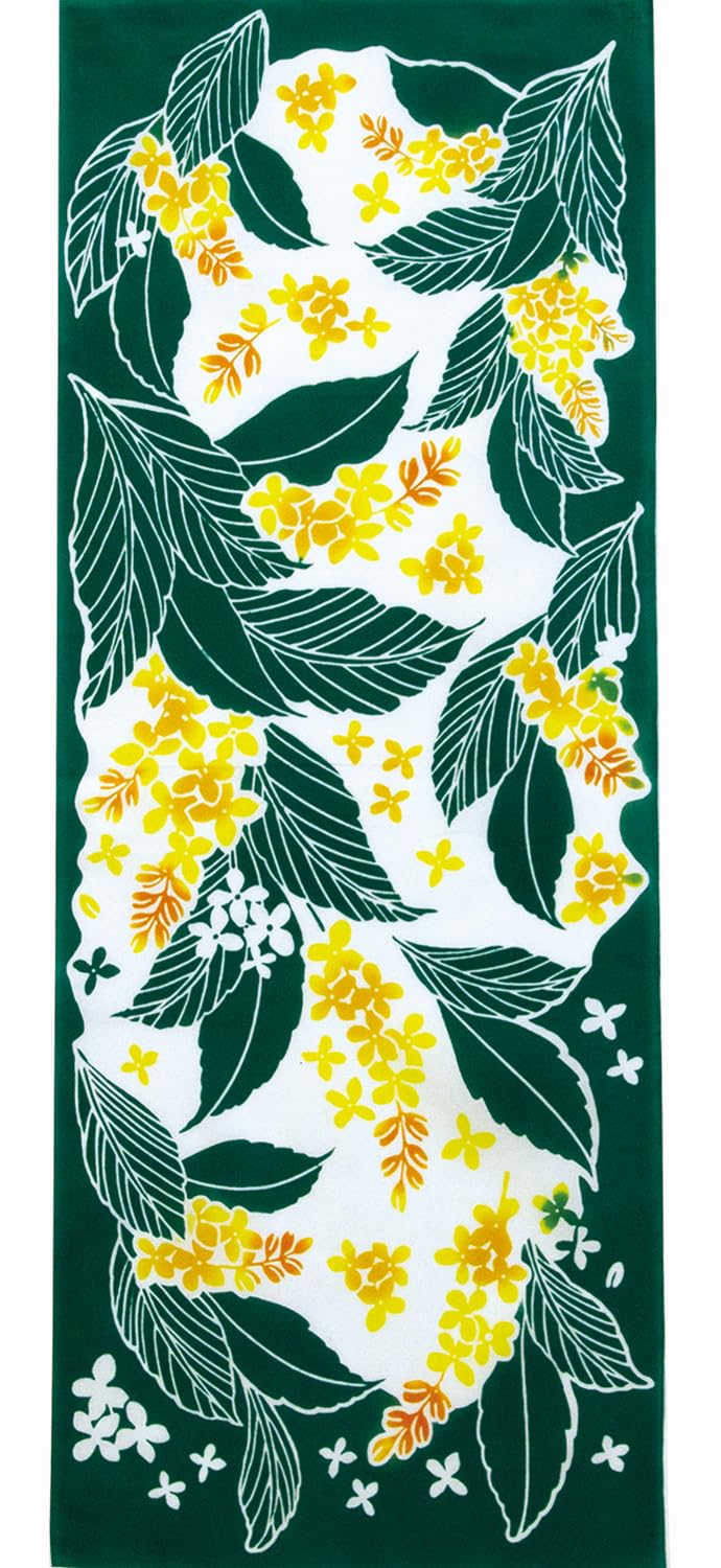 

Суслик Окрашенный Тэнугуи Рука Осень Османтус от Wabunka Полотенце, Рисунок, [TE-527]