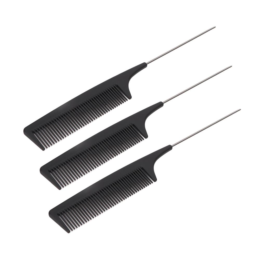 10 ks Hřebeny s krysím ocasem Jemné zuby Vyhlazující Zaoblené povrchy Hroty Hřebeny na pěšinku