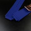 For Hublot Watch Men's Strap Yubo Big Bang Fusion Silicone Convex Interface Soft Waterproof Black Blue Strap 26-19mm Accessories