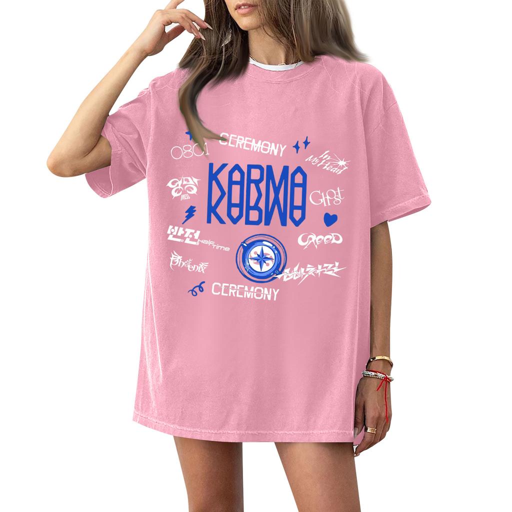 Damen T-Shirts Kurzarmshirts Einfarbige Pullover Sommer Frühling Oberteile Blusen