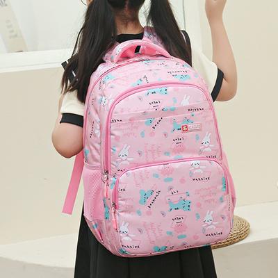 Nova mochila de grande capacidade, elegante e versátil, mochila escolar para meninas, mochila casual leve e fofa