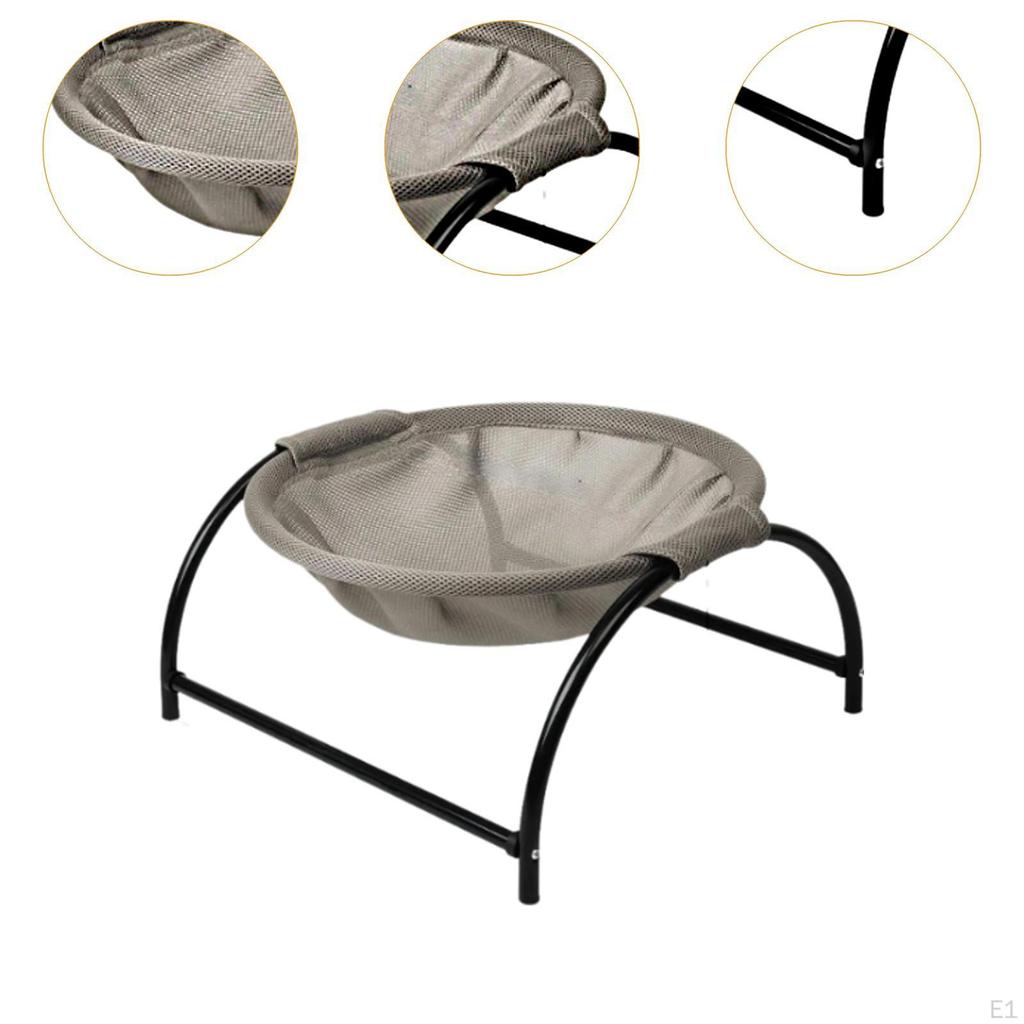 Elevated Pet Bed Cat Hammock Comfortable Rest Scratch Resistant Raised Sleeping Nest
