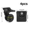 4 Pieces Travel Luggage Wheels Replacement Suitcase Accesories for Business Traveler and Families with Easy Installation