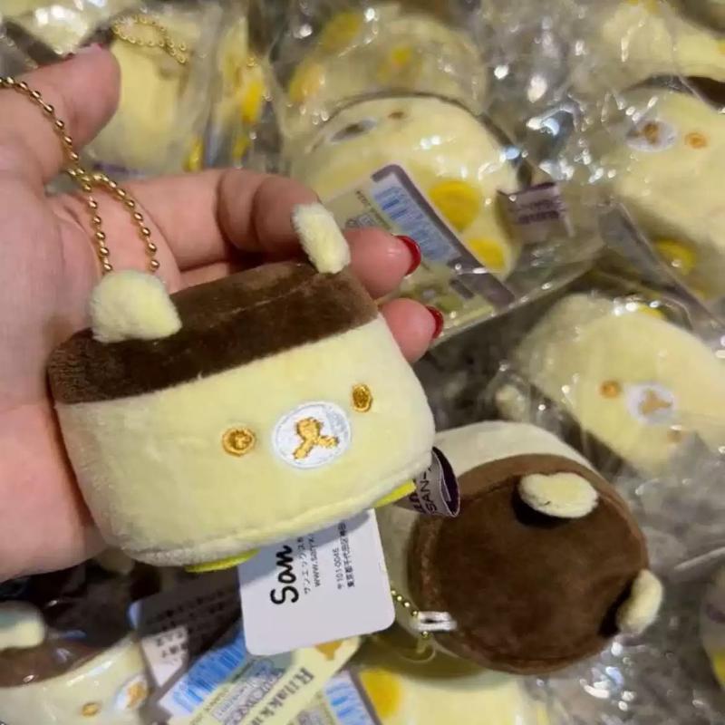 

1 шт. Аниме брелок Rilakkuma Милая серия Хэллоуин Плюшевый кулон Украшение для рюкзака Подарки на день рождения для мальчиков и девочек