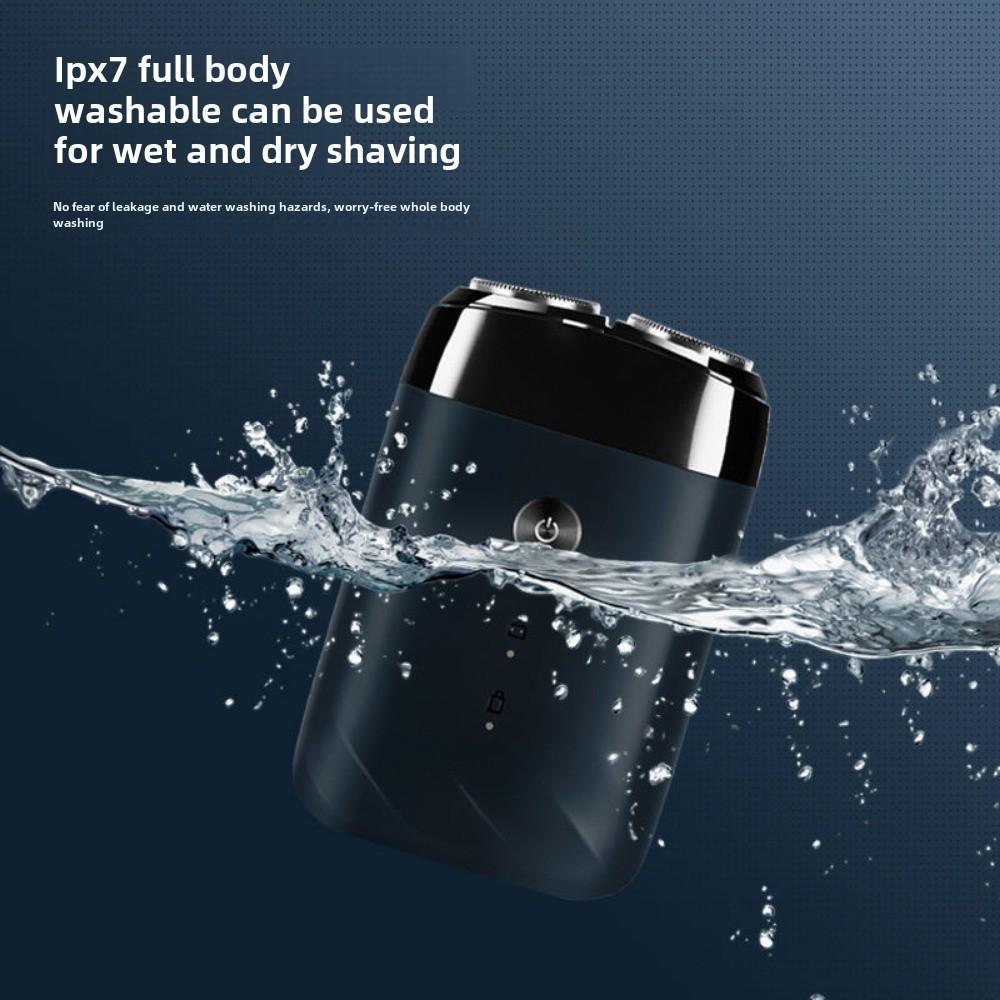 Compact Portable Electric Razor Type-C Rechargeable Men's Razor