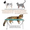 Pet Grooming Hammock Stand Foldable Cat Dog Bath Rack Breathable Mesh Grooming Support Table for Small Pets