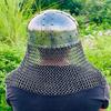 Medieval Viking Gjermundbu Helmet  Authentic Etched Norse Warrior Battle Helmet  LARP Viking Helmet With Chainmail  Best Gift For Him