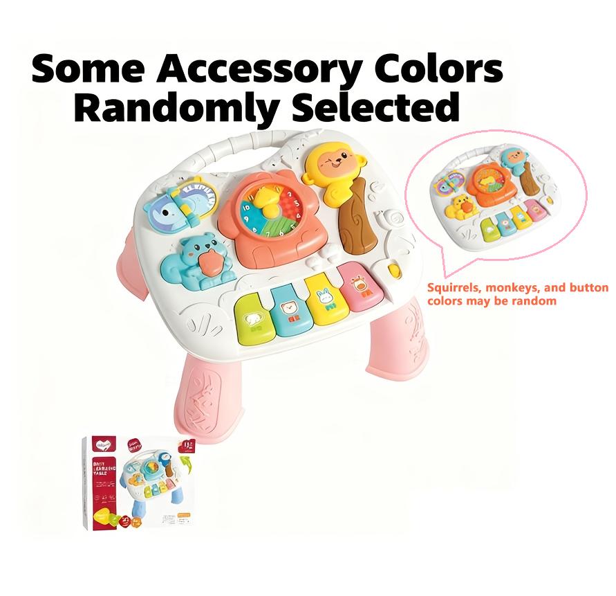 Baby Multifunctional Game Table, Animal Sound Learning Piano Keys, Cognitive Development Toy, Parent Interaction Must-have