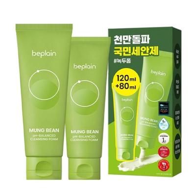 Mung Bean Low pH Cleansing Foam Special Set (120ml + 80ml)